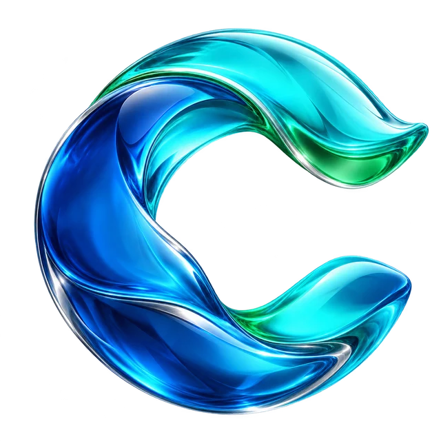 Current CoFi water-glass emblem